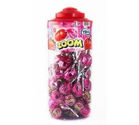 Vidal Lollipops Strawberry Zoom (Pack of 50)
