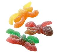 Vidal Sour Spiders | 3kg Bulk Tub | Fizzy & Chewy Gummy Sweets | Gluten-Free Halloween Candy