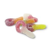 Vidal Starch Sour Dummies 3Kg | Colourful Fruit Flavoured Jelly Sweets | Fun Dummy Shapes | Vegan & Bulk Sharing Bag