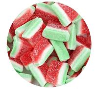 Vidal Watermelon Slices - 1KG Sealed Bag - Gluten Free Sweets - Soft Jelly Sweets With a Watermelon Flavour, Styled As a Watermelon Slice.