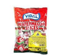 Vidal Watermelon Slices Gummy Sweets, Sugar Coated, 500g
