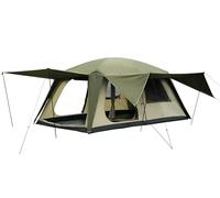 Vidalido 8-10 Person Camping Tent with 3 Door 2 Room Large Family Cabin Tents, Double Layer Waterproof Portable Glamping Tent, Big Tents for Outdoor Picnic Camping Hiking and Family Gathering