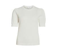 Vidalo O-Neck S/S Knit Top/SU - Noos, White Alyssum, XS