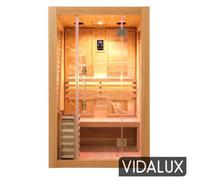 Vidalux 3 Person Elegant Traditional Sauna With Bluetooth