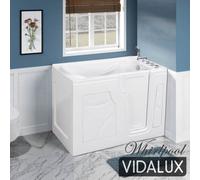 Vidalux Ashford 1200 Whirlpool & Airspa Easy Access Walk-In Bath - Right Hand