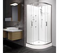 Vidalux Hydro SS710 Shower Cabin 1000 x 1000-White