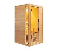 Vidalux Klassikko Traditional Sauna - Modern Elegant Design and Mood Lighting - Non-Allergenic, Non-Toxic with 5 Years Body Warranty - 1P Elegent