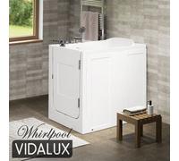 Vidalux Pennington Whirlpool & Airspa Compact Easy Access Walk-In Bath - Right Hand