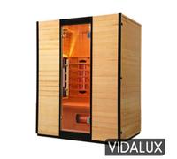 Vidalux Platinum 3 Person Full Spectrum Infrared Sauna With Complete Heat