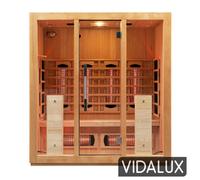 Vidalux Premier 4 Person Full Spectrum Complete Heat Sauna Carbon & Ceramic
