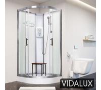 Vidalux Pure E 900 X 900 Electric Shower Cabin-Triton Standard 8.5Kw