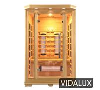 Vidalux Solara 2 Person Full Spectrum Infrared Sauna With Complete Heat