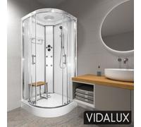 Vidalux Ss80 White None Electric Eco Hydro Shower