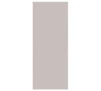 vidalXL light grey shower roller blind - 100x240 cm PEVA fabric - bathroom privacy & elegance