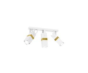 VIDAR WHITE/GOLD Ceiling Light 3xGU10 MLP6274 Milagro