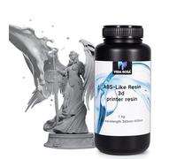 VIDAROSA ABS-Like 3D Printer Resin 1KG, LCD Photopolymer Resin for LCD/DLP 3D Printing, Standard UV 405nm Curing Resin, High Toughness, High Precision, Gray
