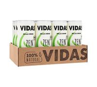 VIDAS | ZEN Relax Drink | Jasmine & Green Tea | 250 ml Can Pack of 12 | Soothing & Relaxing with Natural Ingredients