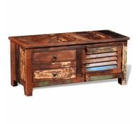 vidaX TV Hi-Fi Cabinet Solid Reclaimed Wood Side Stand Entertainment Centre vida