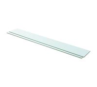 vidaXL 1/2PCS Multi Sizes Shelves Panel Glass Clear Sheet Shelf Panel Ledge