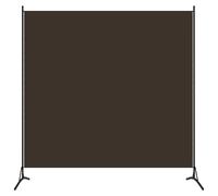 Vidaxl 1-panel Room Divider Brown 175X180 Cm