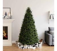 vidaXL 100 Piece Christmas Ball Set Black