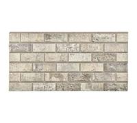 vidaXL 10x 3D Wall Panels with Sand Brick Design EPS Cladding Tile Living Room