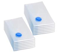 vidaXL 10x Vacuum Travel Storage Bags Clothing Bags 80x60 cm Seal Organiser