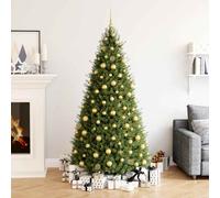 vidaXL 111 Piece Christmas Bauble Set Gold Polystyrene