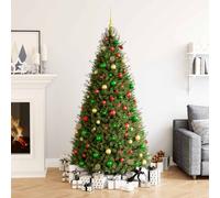 vidaXL 112 Piece Christmas Bauble Set Red / Green / Gold Polystyrene