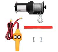 vidaXL Electric Winch 907kg 12V Wire Remote Control Lift Hoist Truck Trailer