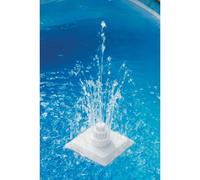 vidaXL 13 Piece Pool Grecian Fountain White