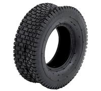 vidaXL 13x5.00-6 4PR Wheelbarrow Tyre - Black Rubber Spare Replacement for Sack Truck/Trolley - 30cm OD, 15cm ID, 140kg Load