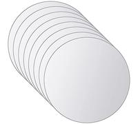 Vidaxl 16 Pcs Mirror Tiles Round Glass