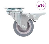 vidaXL 16 pcs Swivel Casters 50 mm