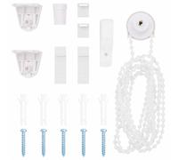 vidaXL 19 Piece Roller Blind Fittings 18 mm roller blind bracket