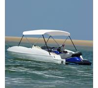 Bimini Top Water Resistant Anti-UV Boat Canopy Canvas Cover Canopy vidaXL