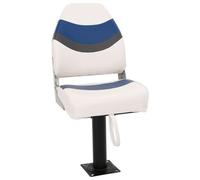 vidaXL 2-Piece Boat Seat Set Foldable High Back