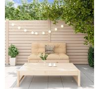vidaXL 2 Piece Garden Lounge Set Solid Wood Pine