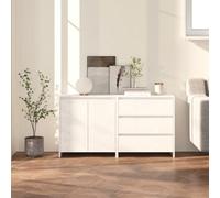 Vidaxl 2 Piece Sideboard White Engineered Wood
