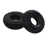 vidaXL 2 Tyres 2 Inner Tubes 3.00-4 260x85 for Sack Truck Wheel Rubber
