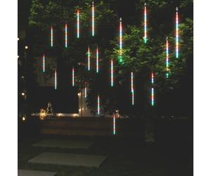 vidaXL 20x Meteor Lights 30 cm Indoor Outdoor Colourful Snowfall Fairy Light