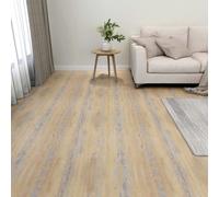 vidaXL 20x Self-adhesive Flooring Planks PVC 1.86 m? Brown Laminate Floor Tile