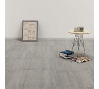 vidaXL 20x Self-adhesive Flooring Planks PVC Grey Stippled Laminate Floor