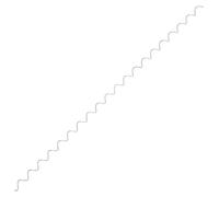 vidaXL 24x Gabion Spirals - Galvanised Steel Gabion Spacers, 100 cm, 3.5 mm dia, 50 mm pitch (24 pcs) - 145627