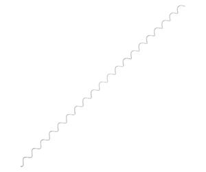 vidaXL 24x Gabion Spirals Sturdy Stable Durable Solid Spacer Distance Holders Fe