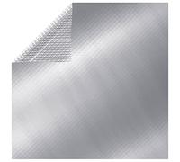vidaXL: 260x160 cm Silver Solar Pool Cover, Polyethylene Material, Efficient Heating, Easy to Adjust and Fit, Lightweight and Durable