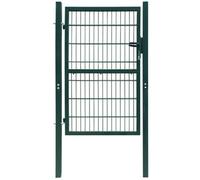 Vidaxl 2D Fence Gate (Single) Green 106 X 230 Cm Fence Gates