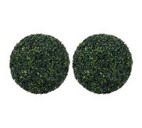 vidaXL 2x Artificial Boxwood Balls 52 cm Floral Hanging Decoration Fake Plant
