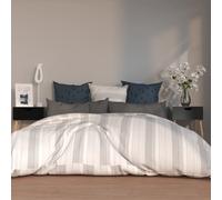vidaXL 2x Bedside Cabinets High Gloss Black Chipboard Side Bed Drawer Cabinet