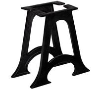 vidaXL 2x Coffee Table Legs with Arched Base A-Frame Cast Iron Desk Support